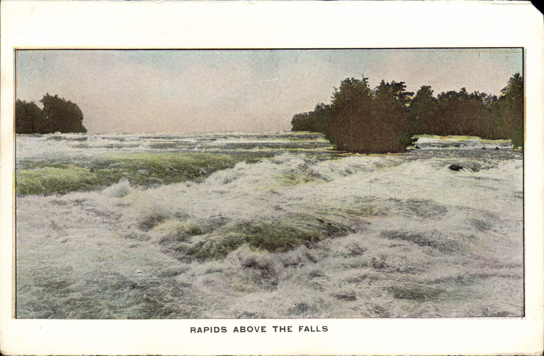 Rapids de la POSTAL de la VENDIMIA sobre la catarata las gargantas y los rapids Niagara Falls del torbellino