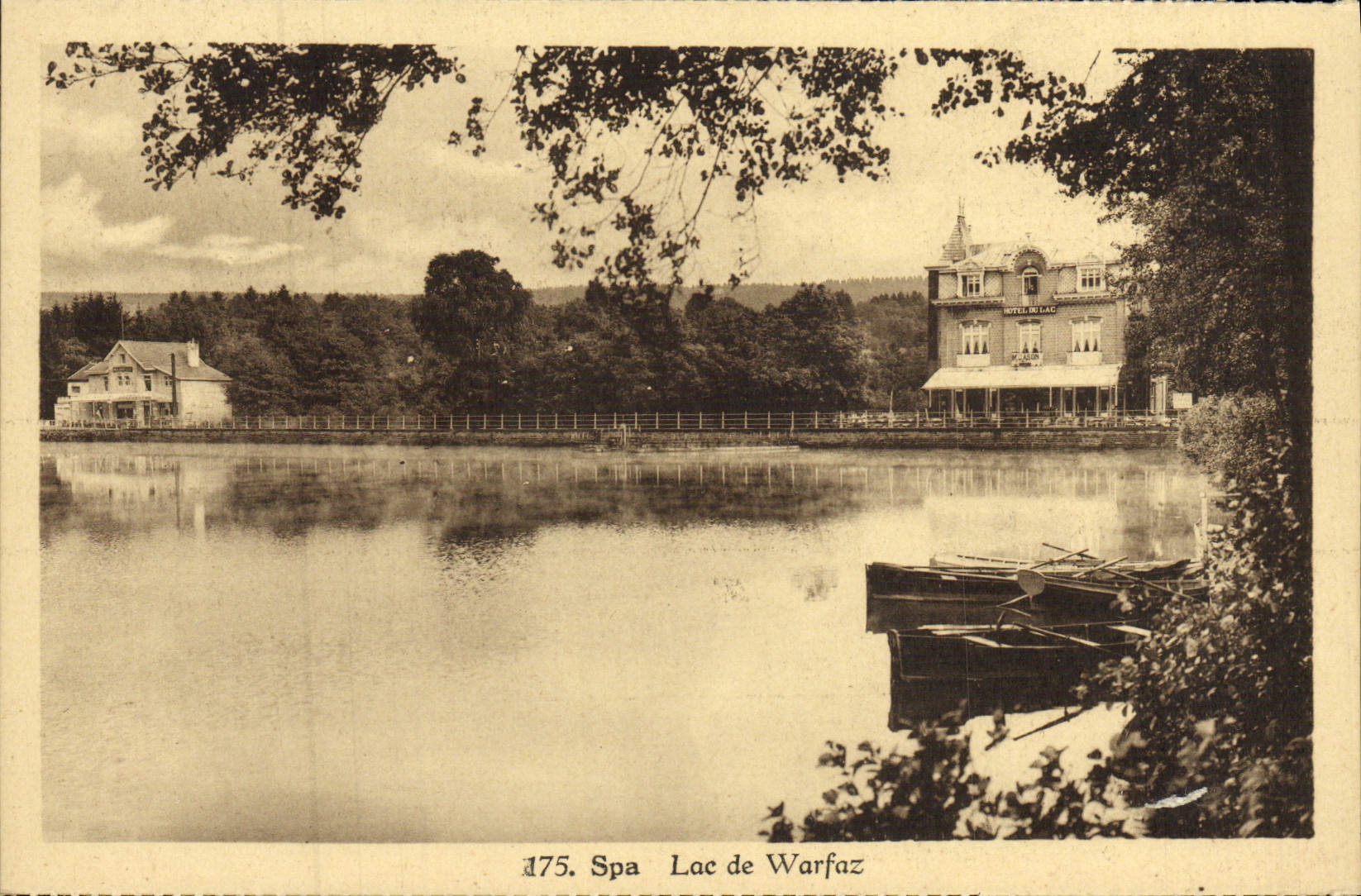 CPA Spa Lac De Warfaz