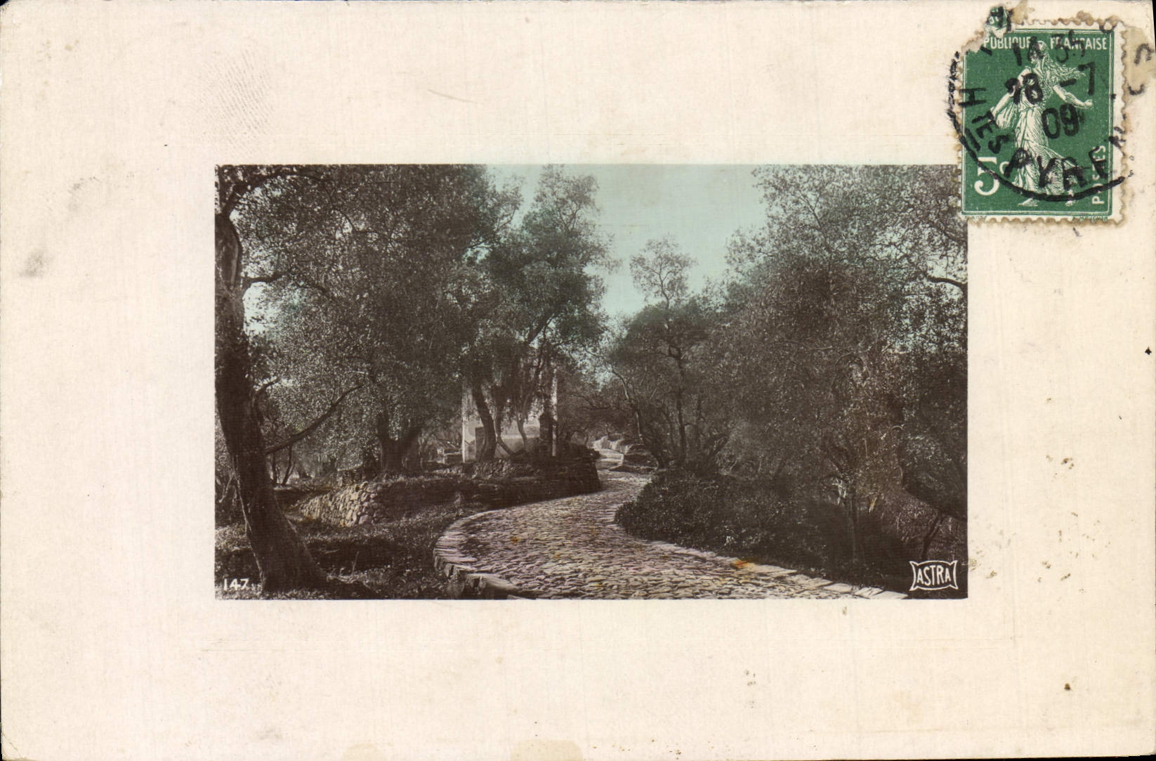 VINTAGE POSTCARD the High Pyrenees