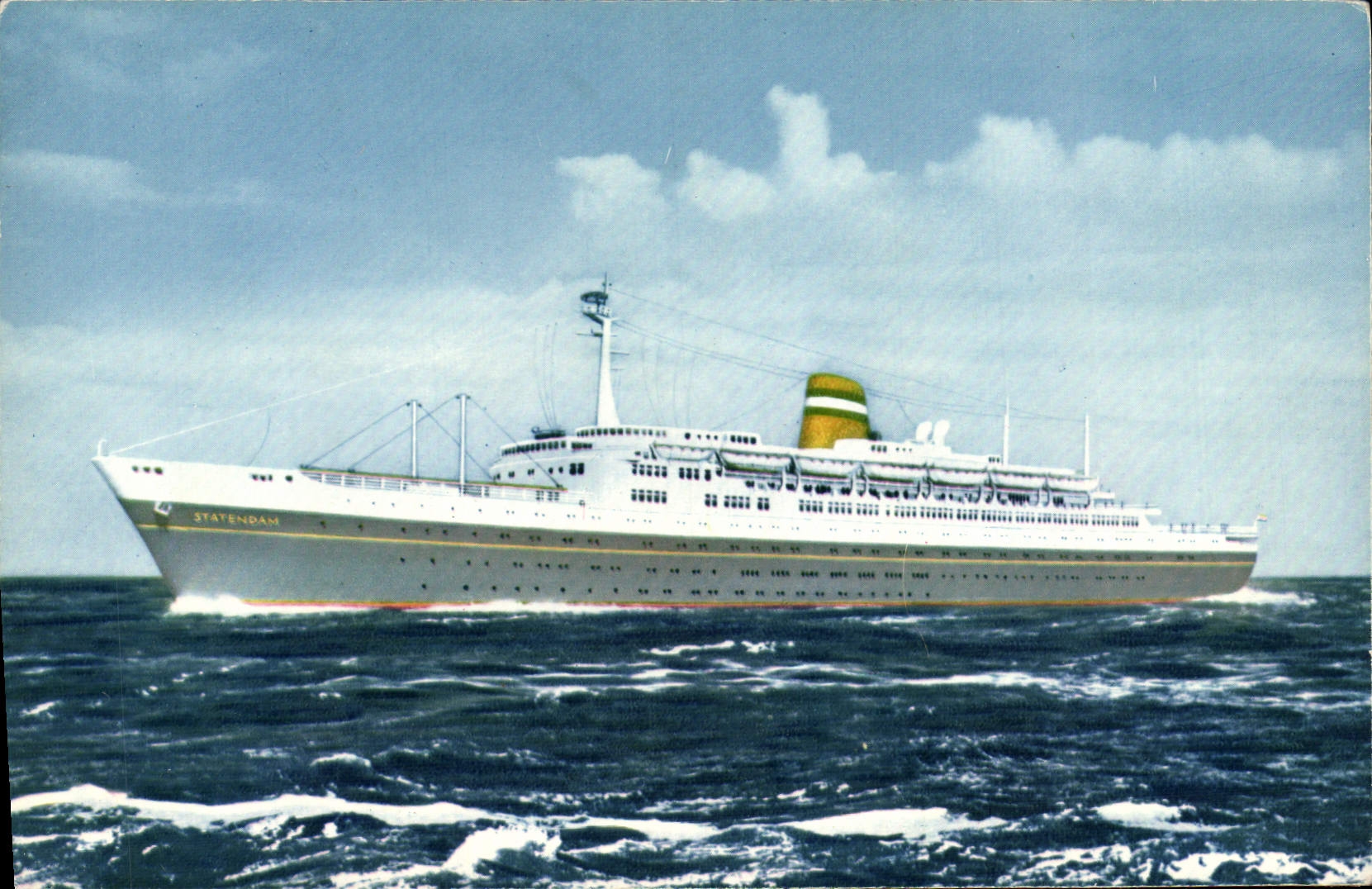 CPA Statendam Bateau Paquebot 