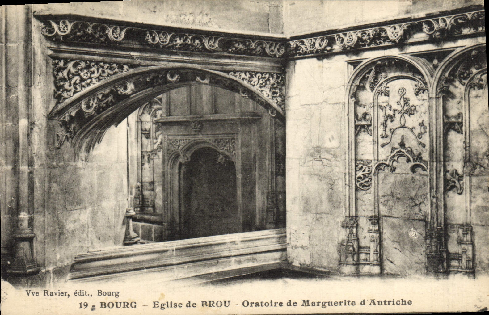 CPA Bourg Eglise Du Brou Oratoire De Marguerite d'Autriche