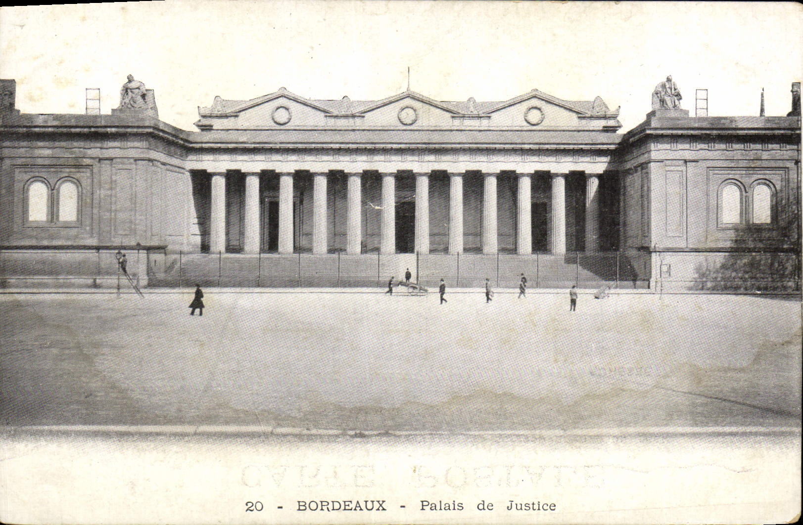 CPA Bordeaux Palais De Justice