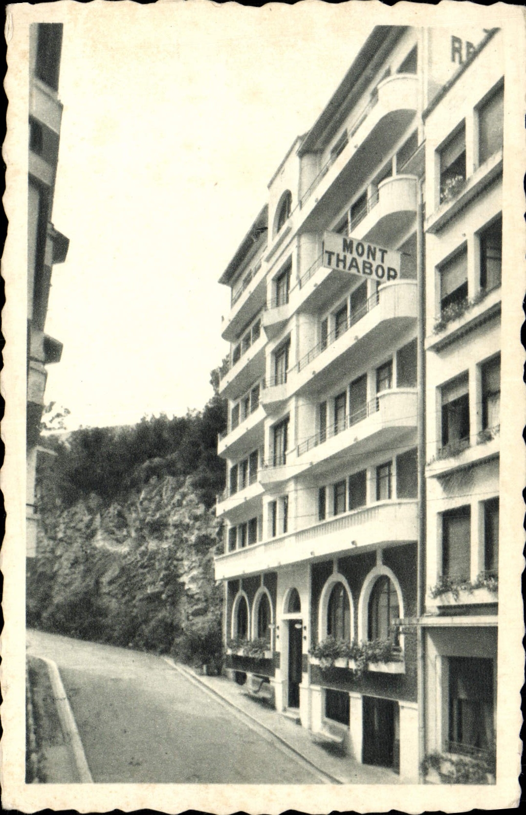 MODERN CARD Heavy Hotel Of the Mount Thabor Avenue Queen Astrid