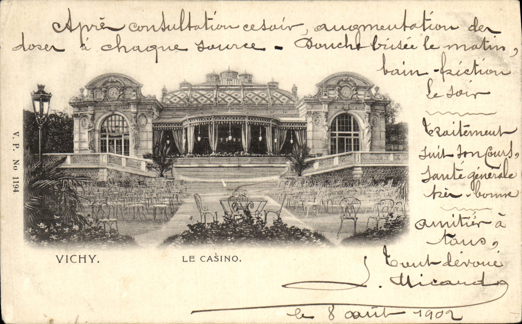 CPA Vichy Le Casino