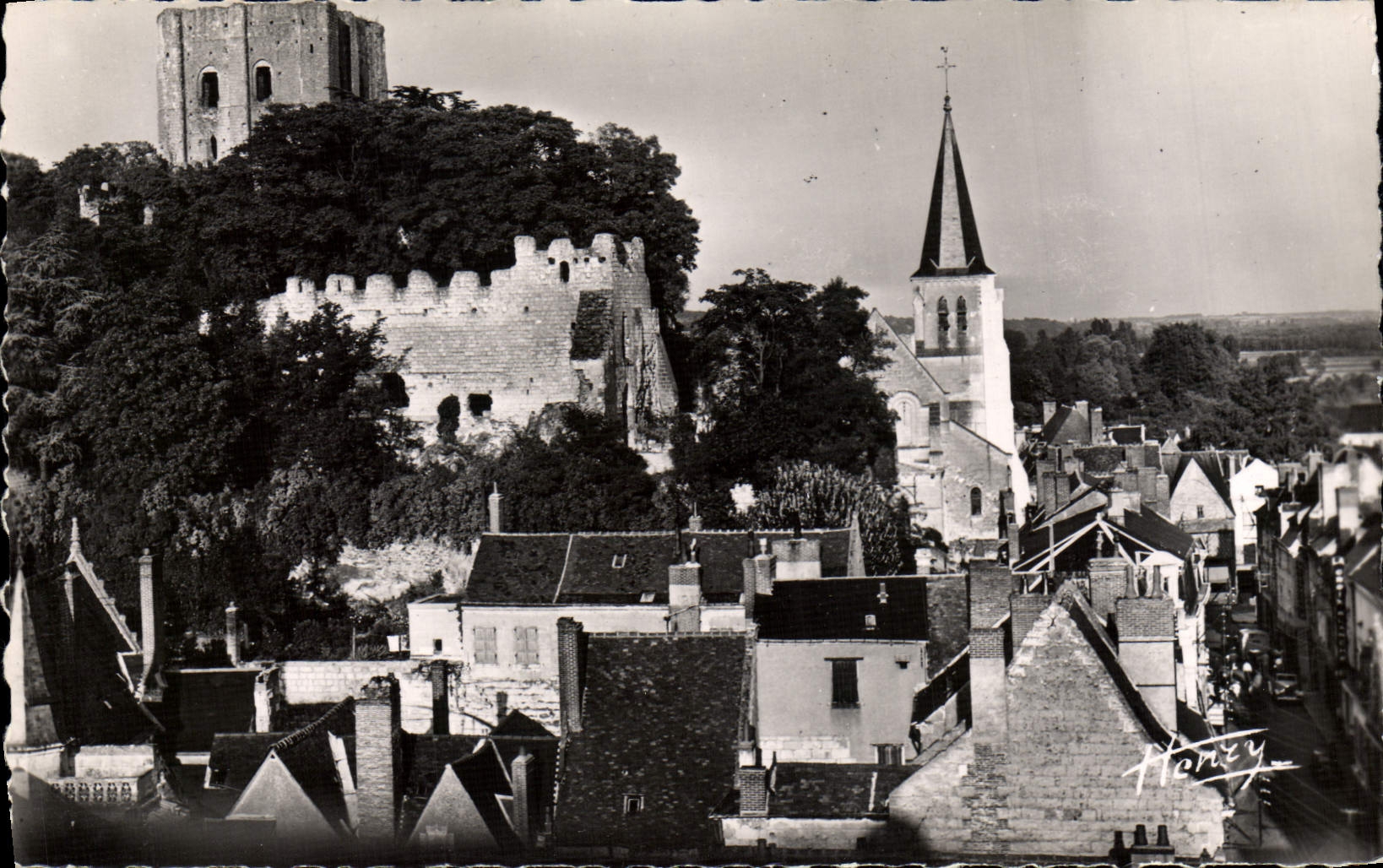 MODERN CARD Montrichard the Castle And Its Keep