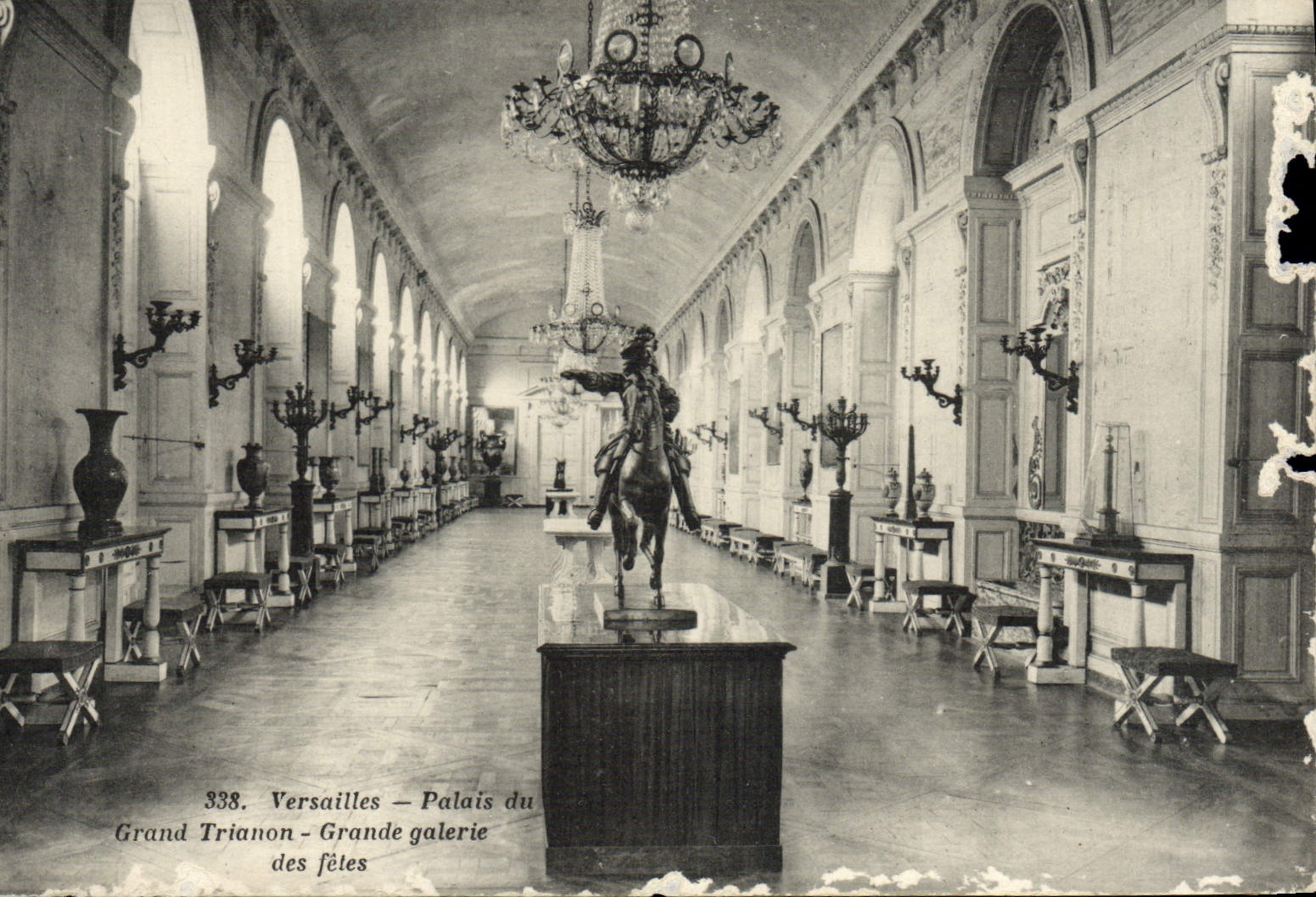 CPA Versailles Palais Du Grand Trianon Grande Galerie Des Fetes