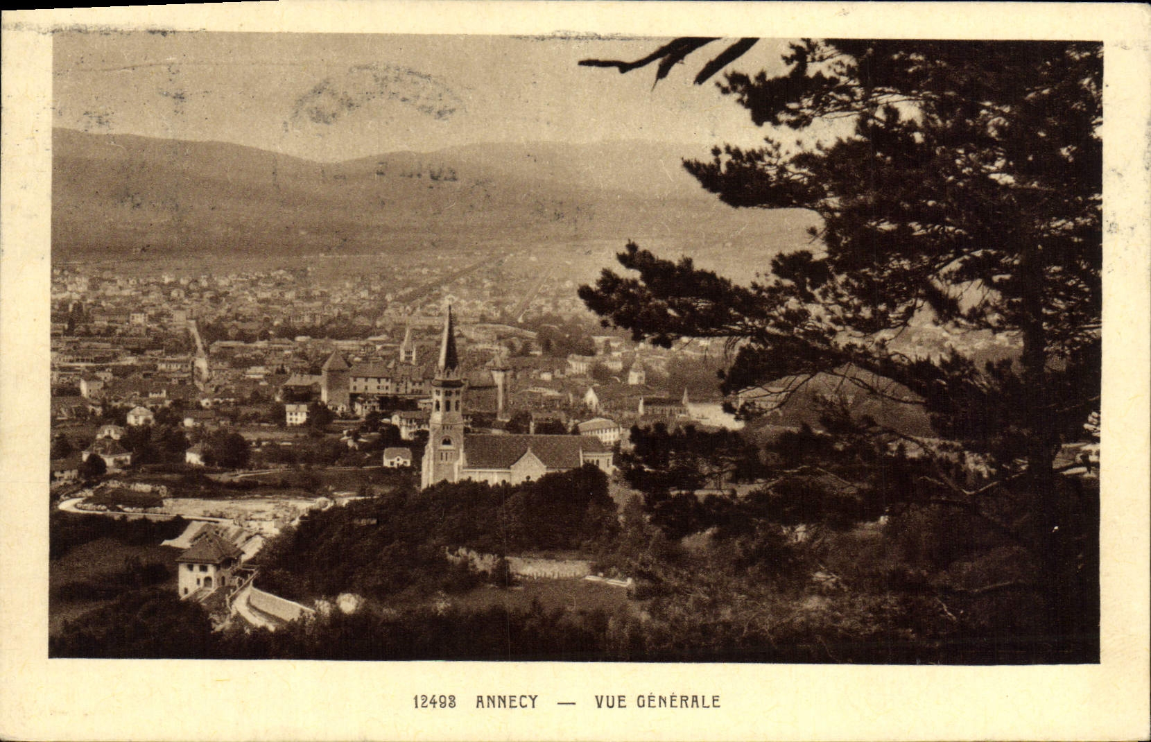 CPA Annecy Vue Generale