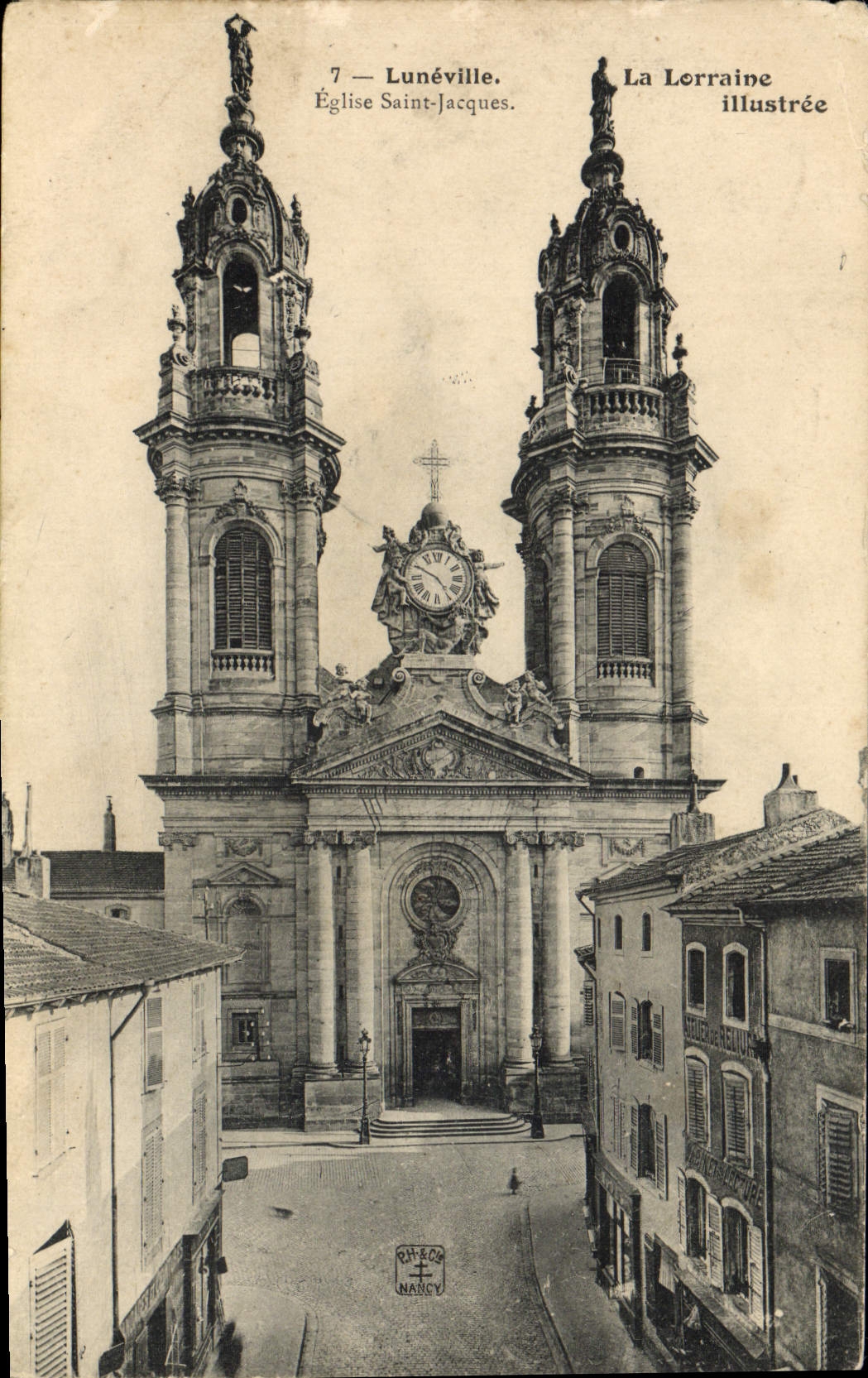 CPA Luneville Eglise Saint Jacques