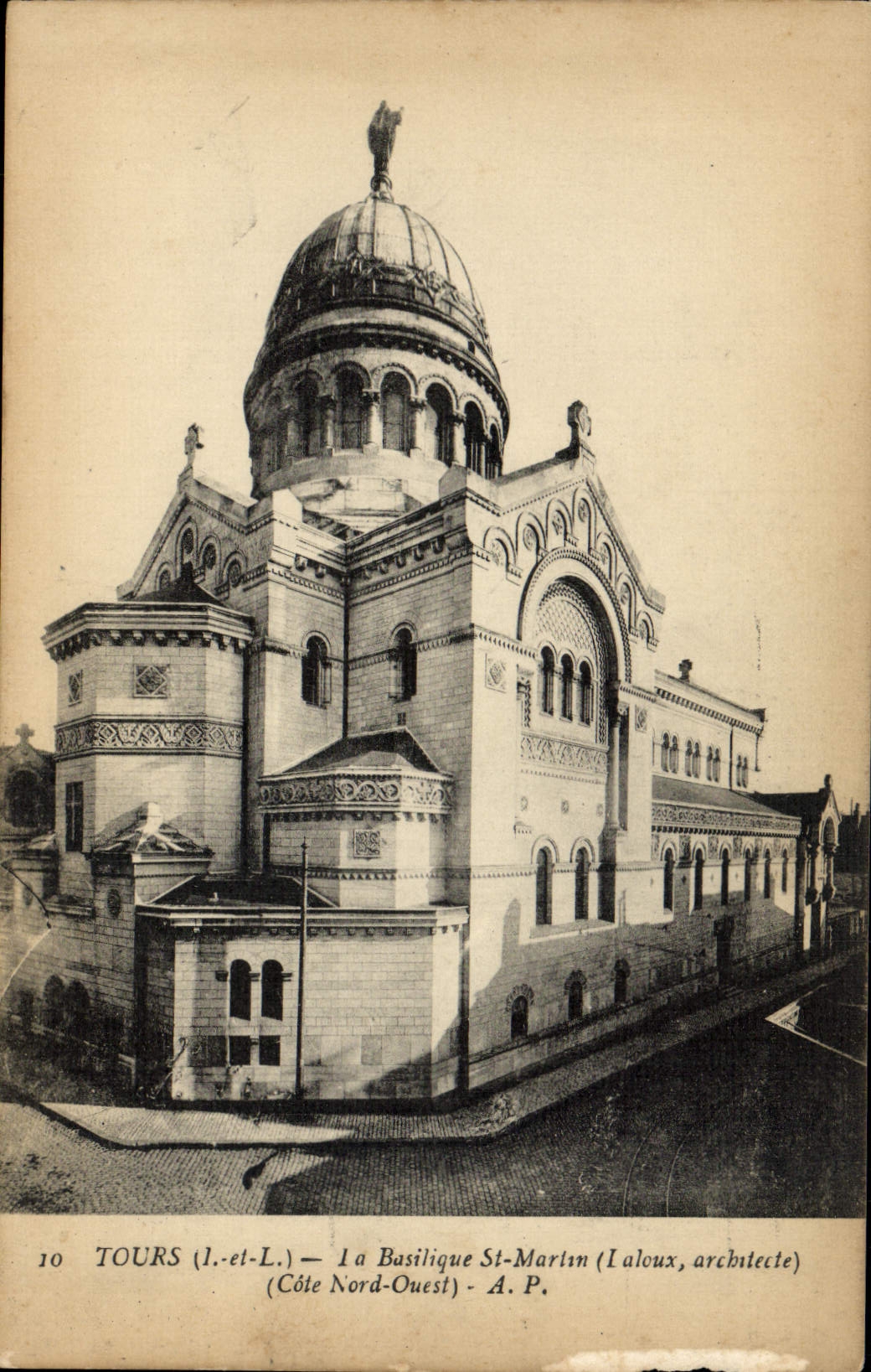 CPA Tours La Basilique St Martin