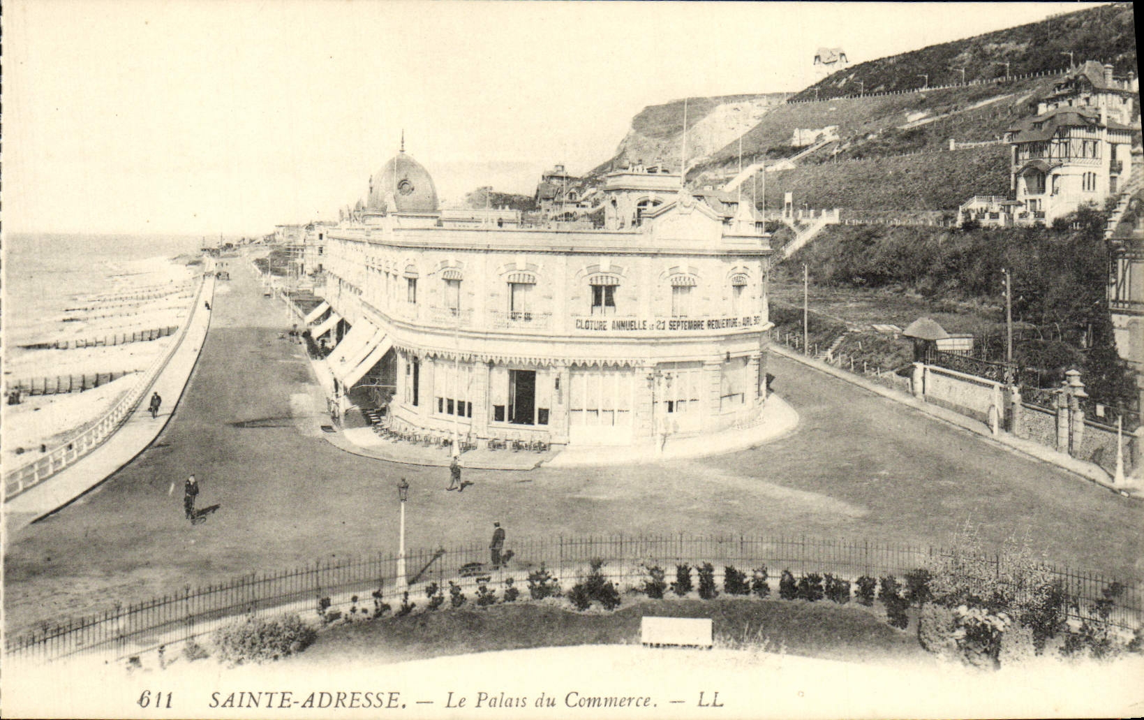 CPA Sainte Adresse Le Palais Du Commerce