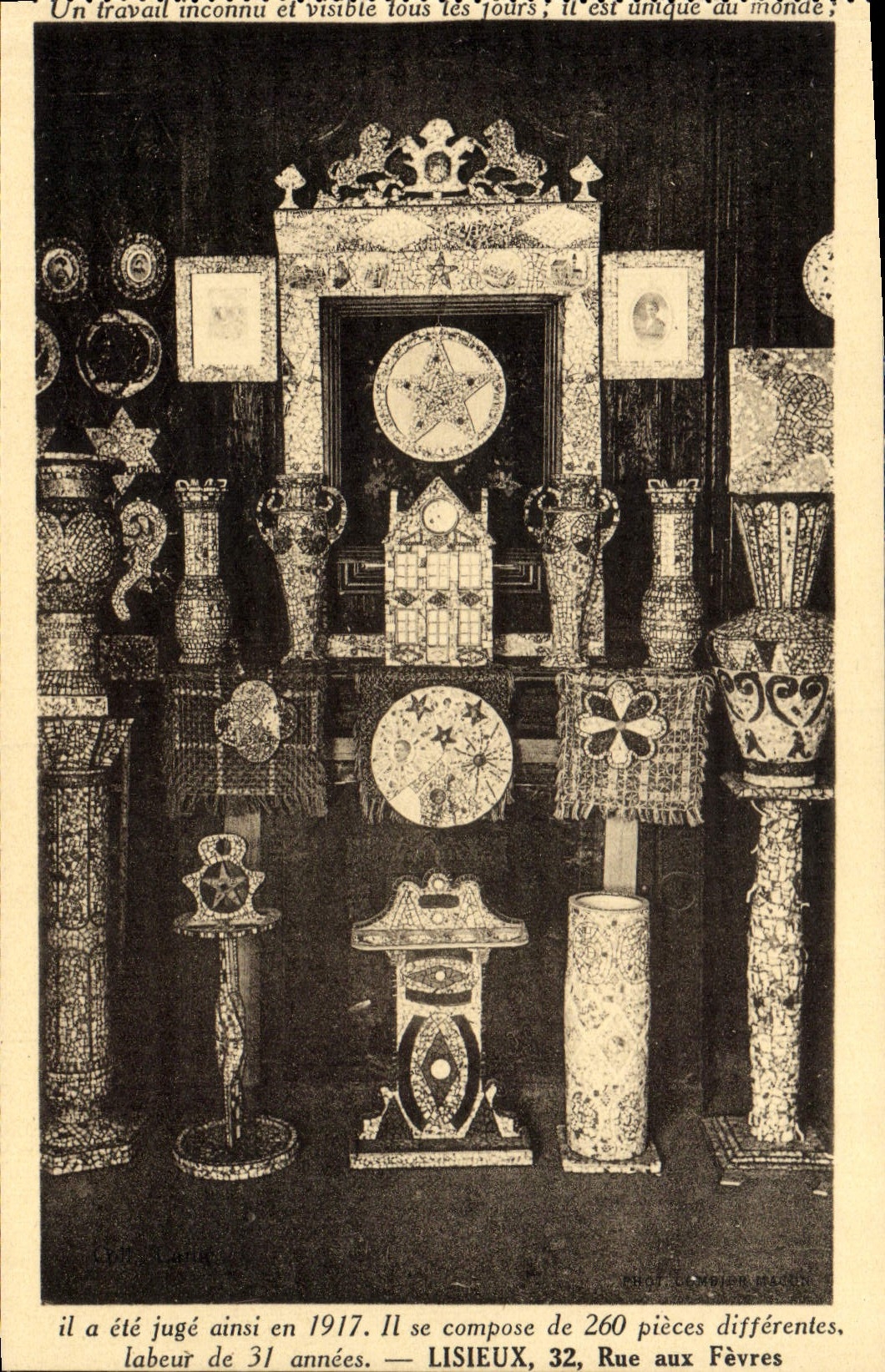 Calle de Lisieux de la POSTAL de la VENDIMIA con el Boilermen