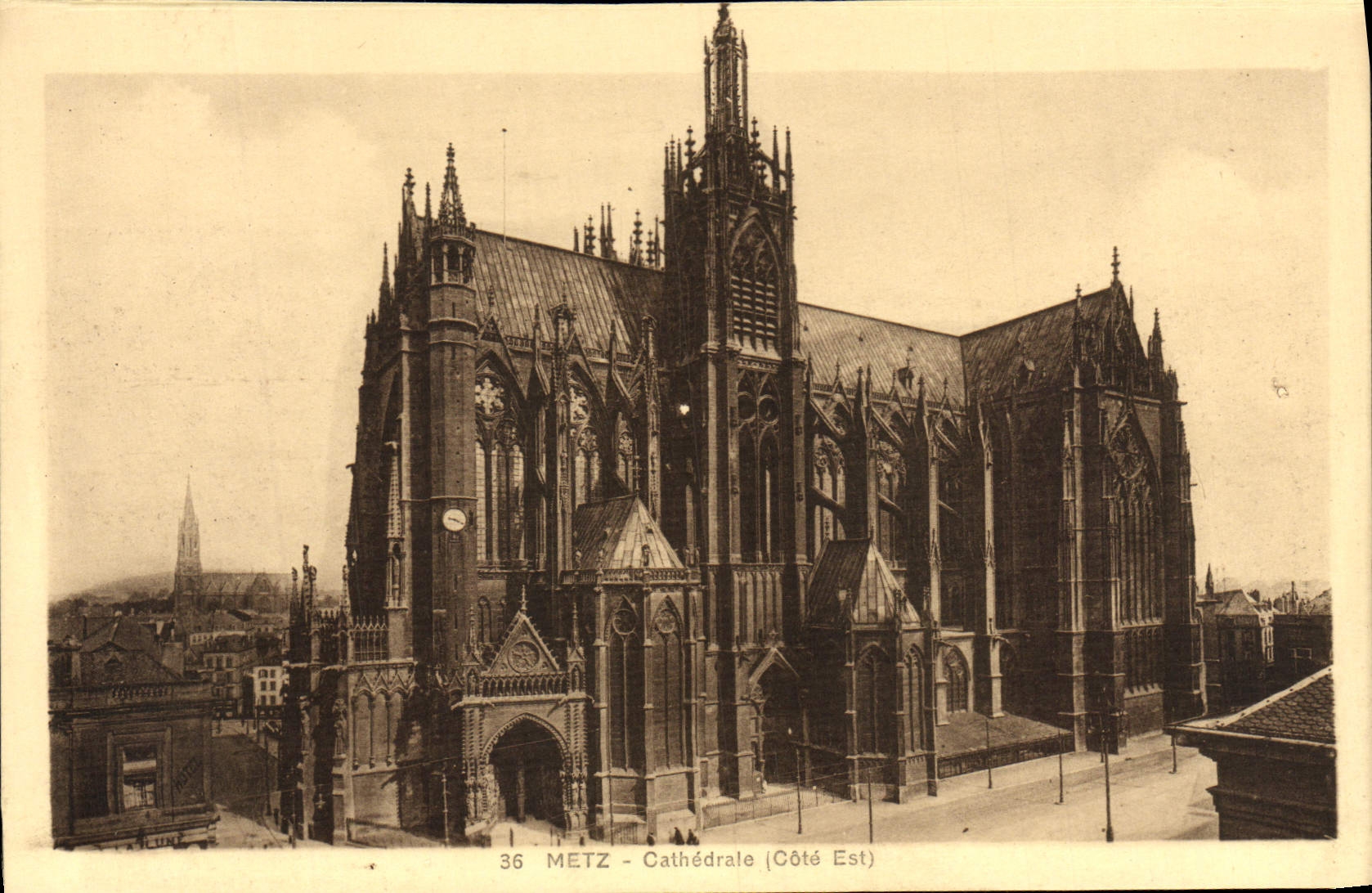 CPA Metz Cathedrale