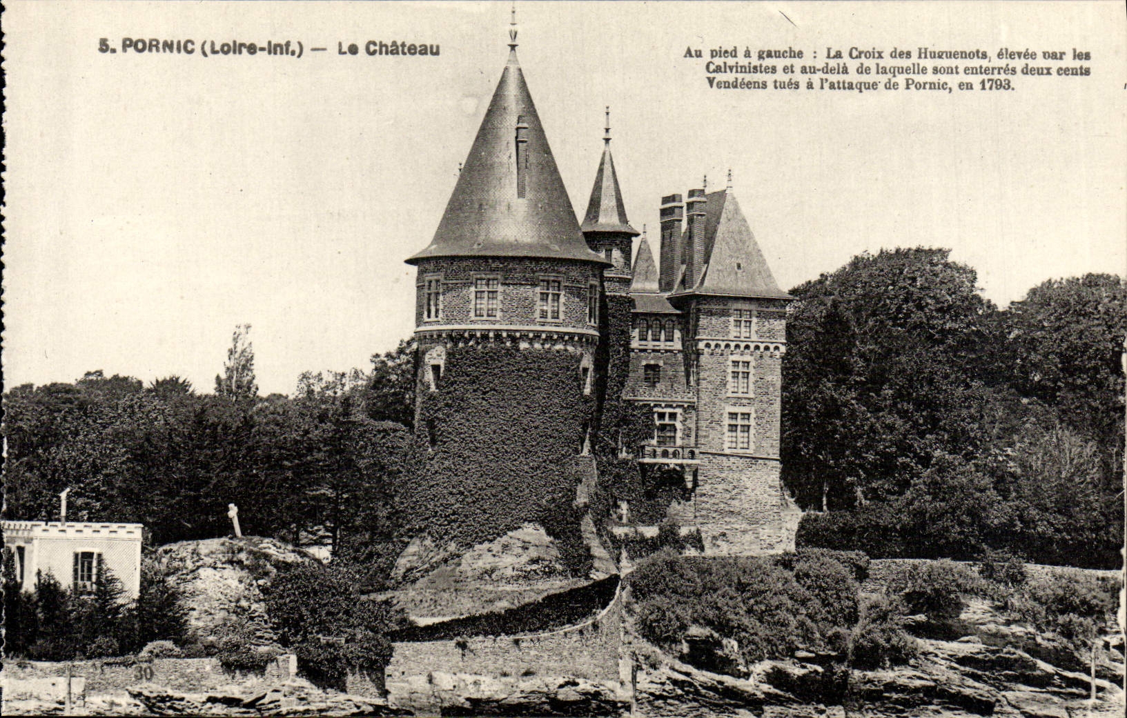 CPA Pornic Le Chateau