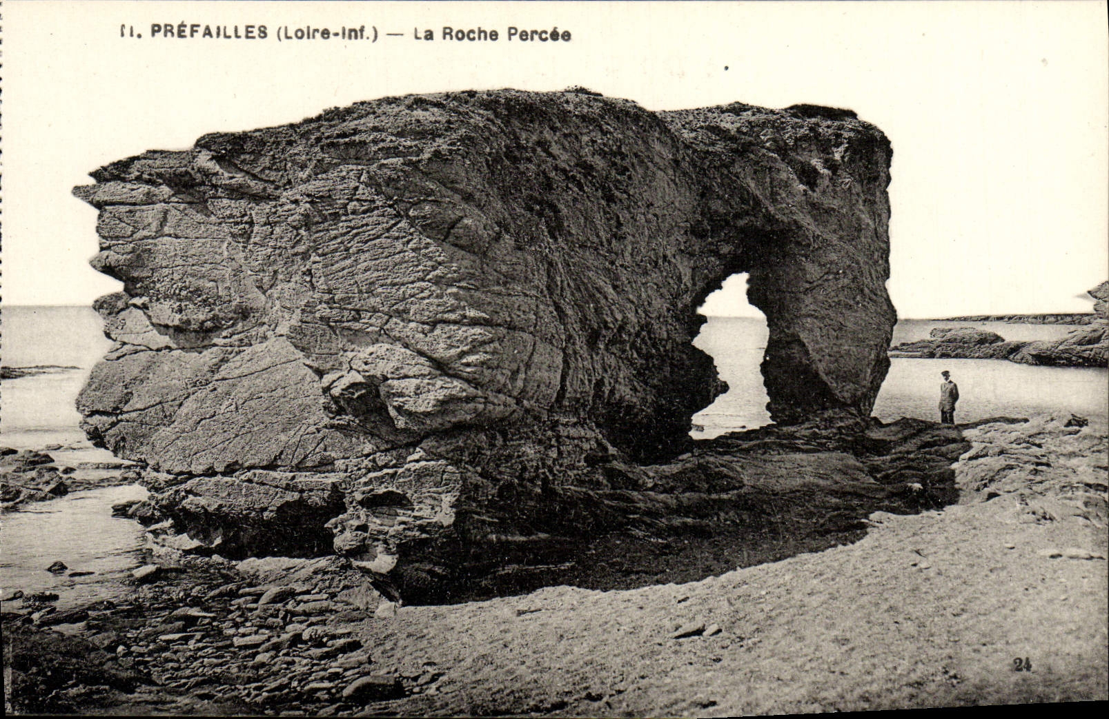 CPA Prefailles La Roche Percee