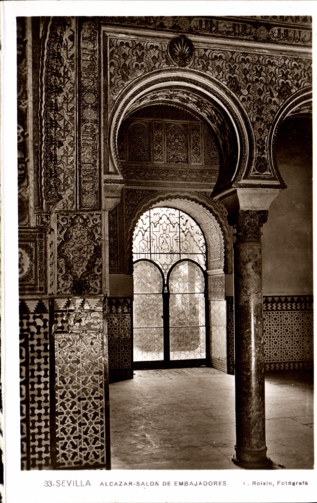 CPA Sevilla Alcazar Salon de Embajadores