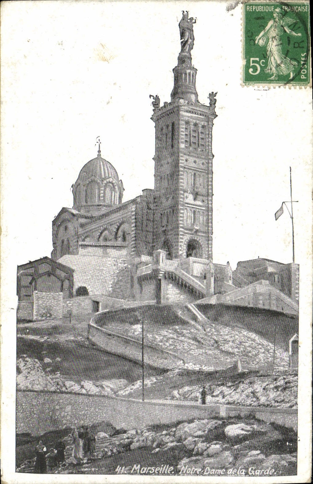 CPA Marseille Notre Dame de la Garde