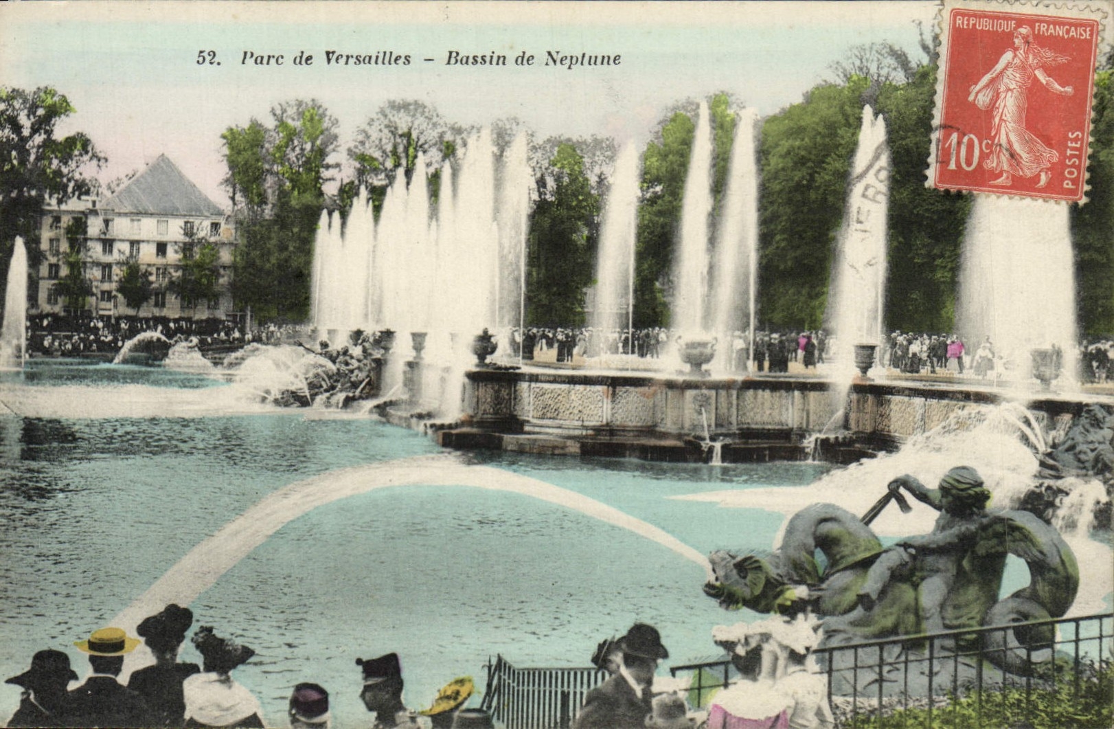 CPA Versailles Bassin de Neptune