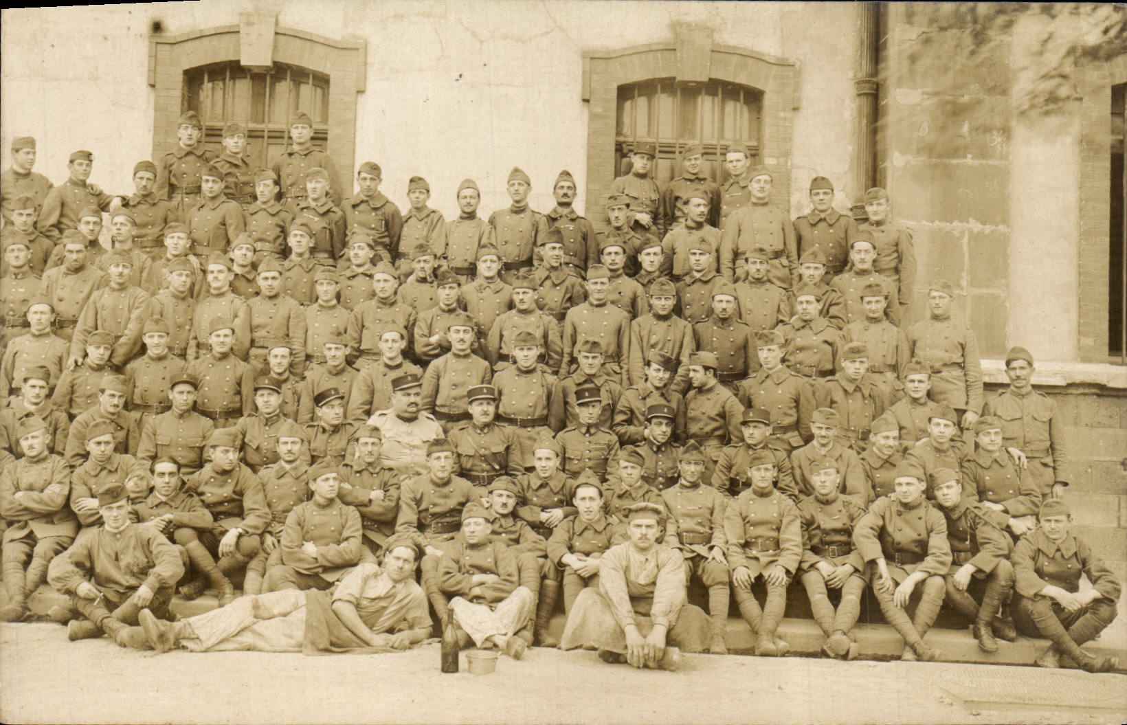 CARTE PHOTO Soldats Marins Militaria