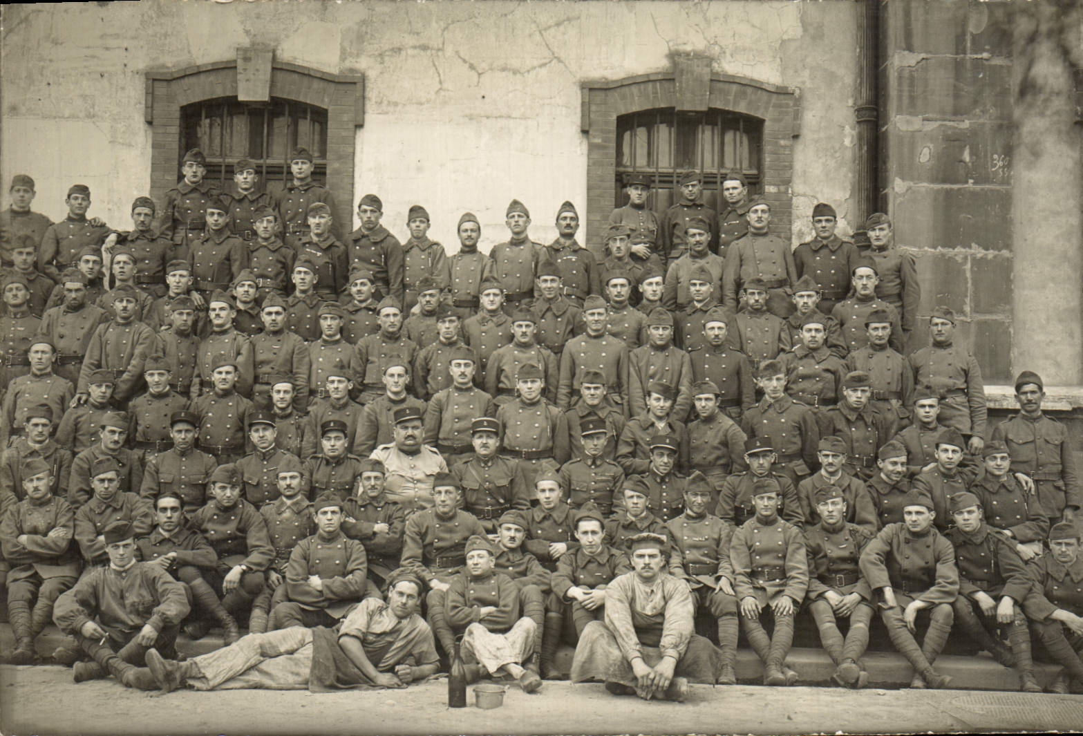CARTE PHOTO Soldats Marins Militaria
