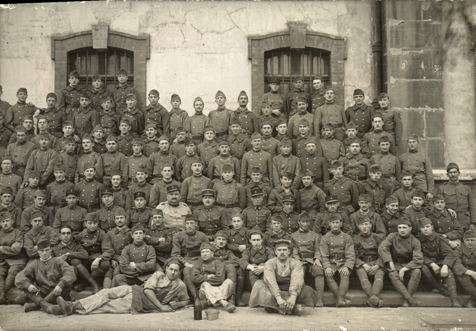 CARTE PHOTO Soldats Marins Militaria