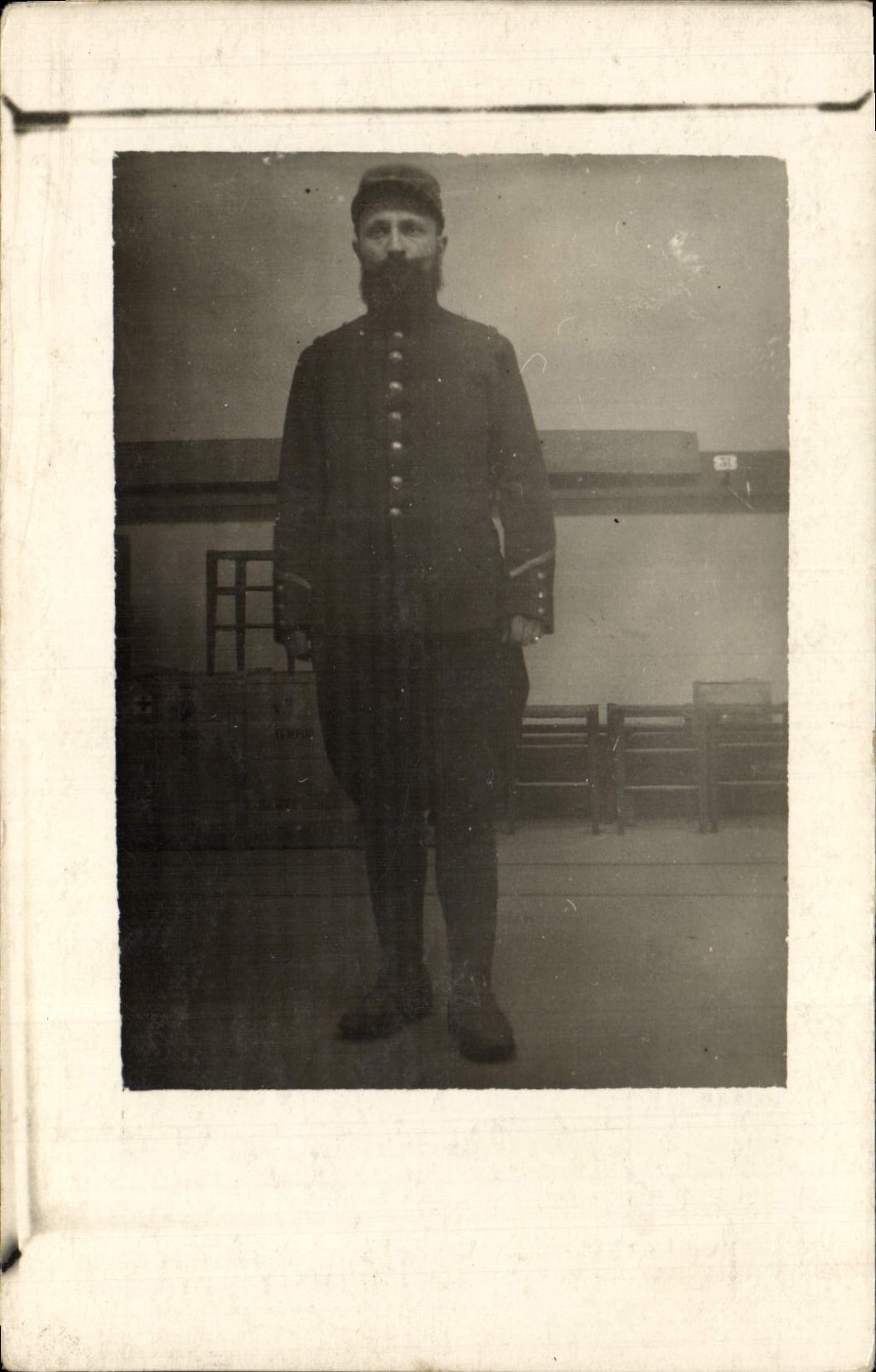 Postal photo soldado