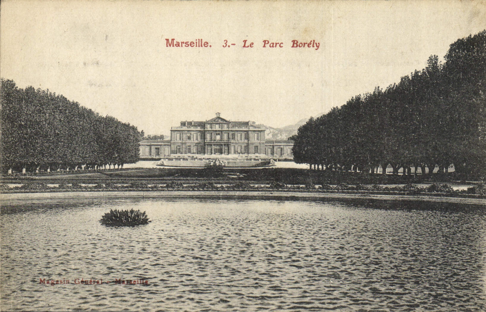 CPA Marseille Le Parc Borely