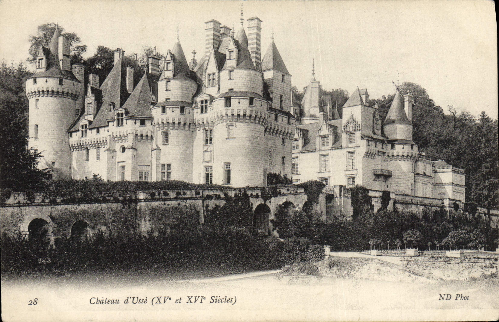 POSTAL de la VENDIMIA usada el castillo