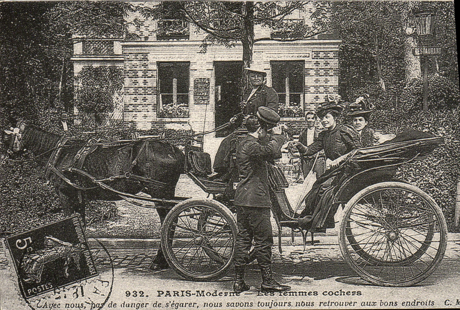 REPRO Paris Moderme Les femmes Cochers