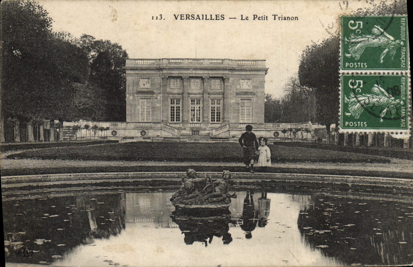 CPA Versailles Le Petit Trianon