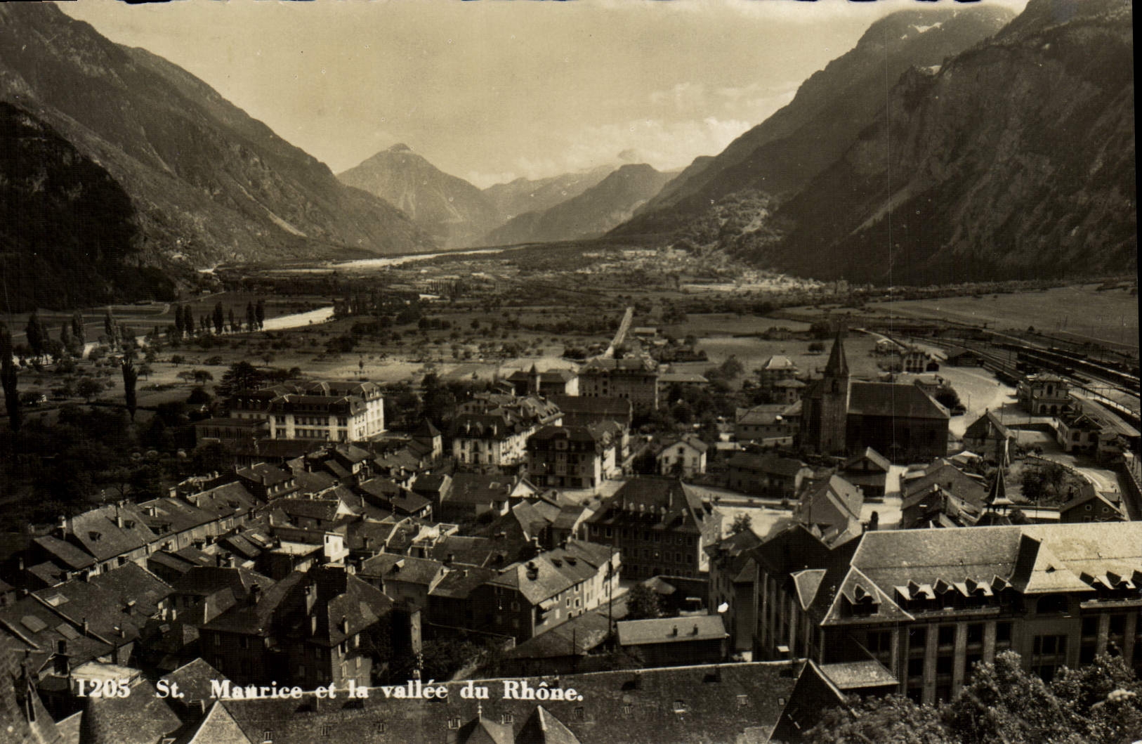 CPM St Maurice et la Vallee du Rhone