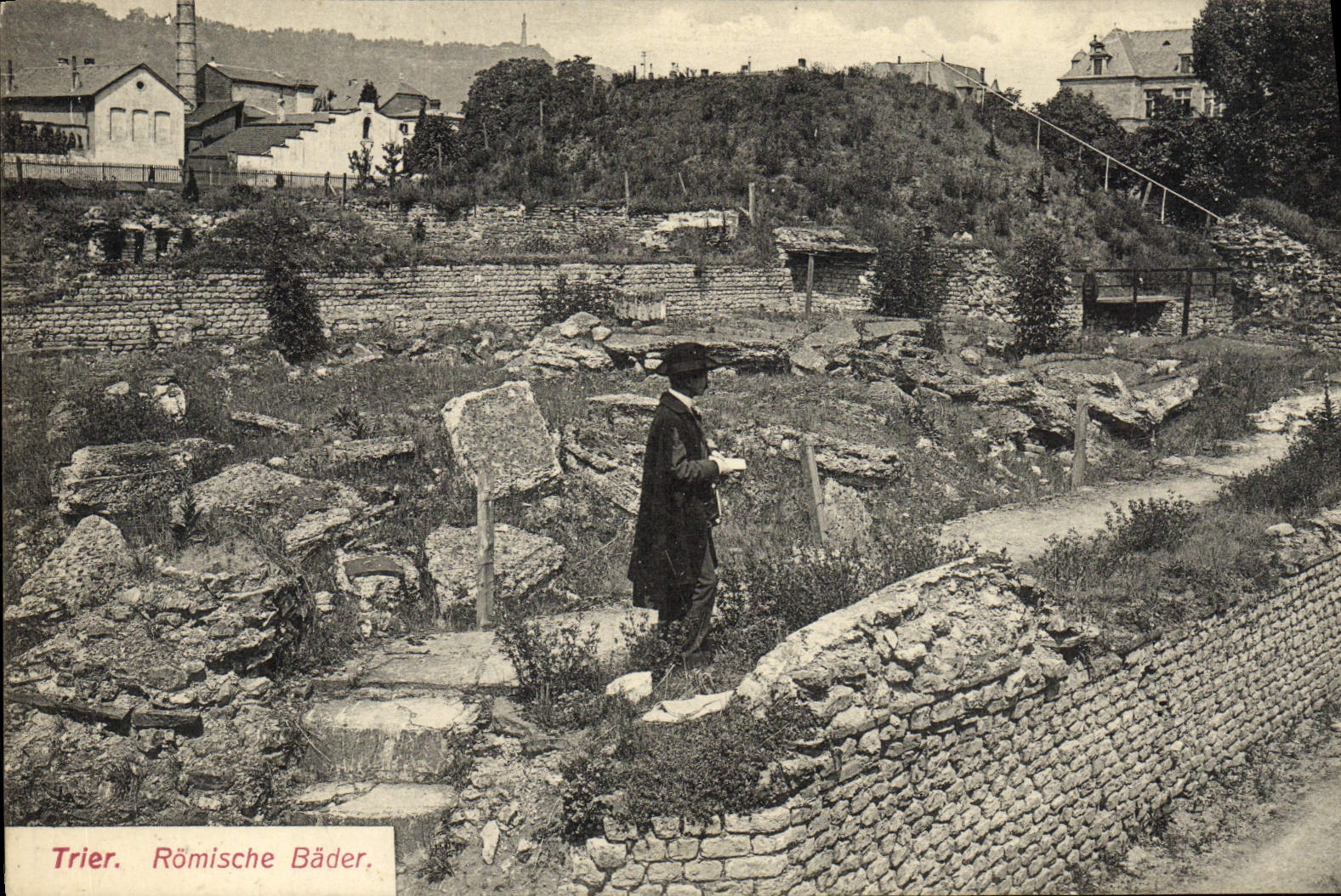 POSTAL de la VENDIMIA para clasificar Romische Bader