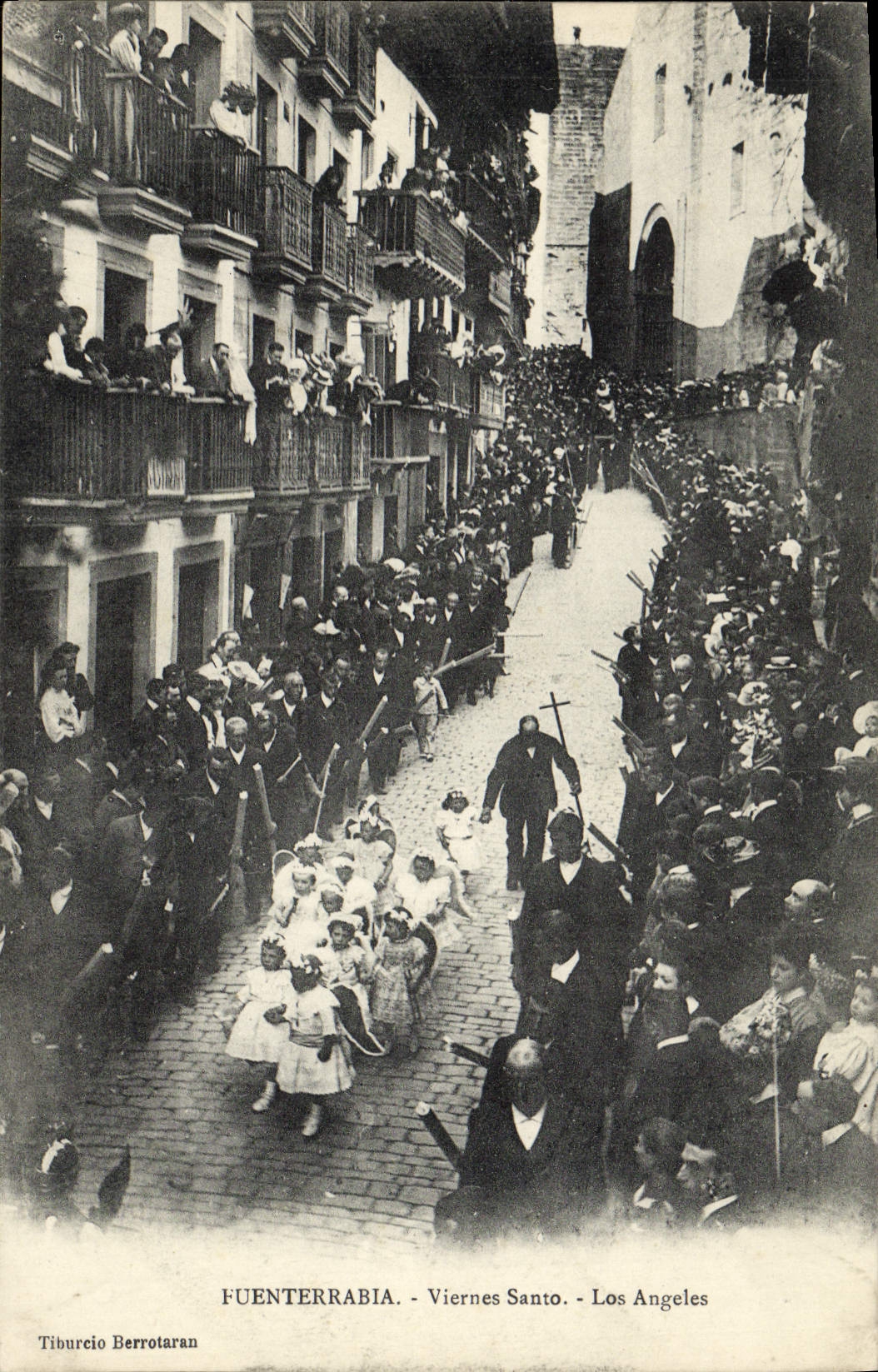 CPA Fuenterrabia Viernes Santo Los Angeles