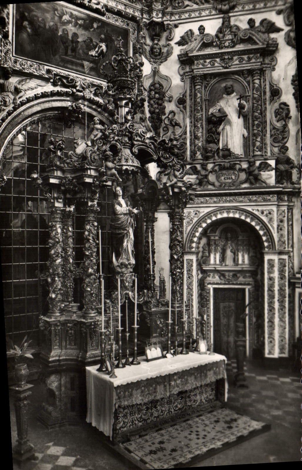 CPA Granada Cartuja Altar Mayor