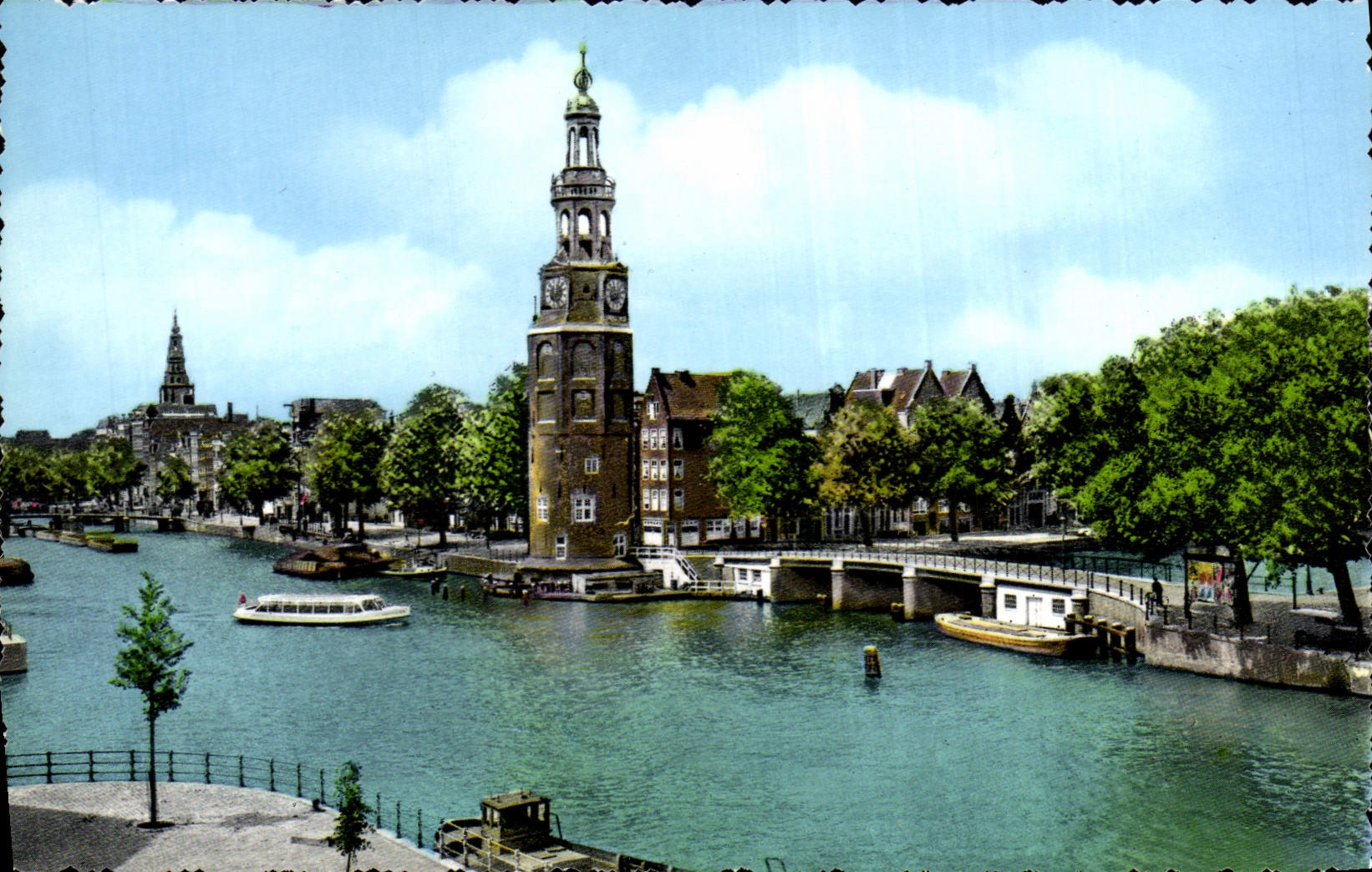 CPM Amsterdam Oude Schans met Montelbaanstoren