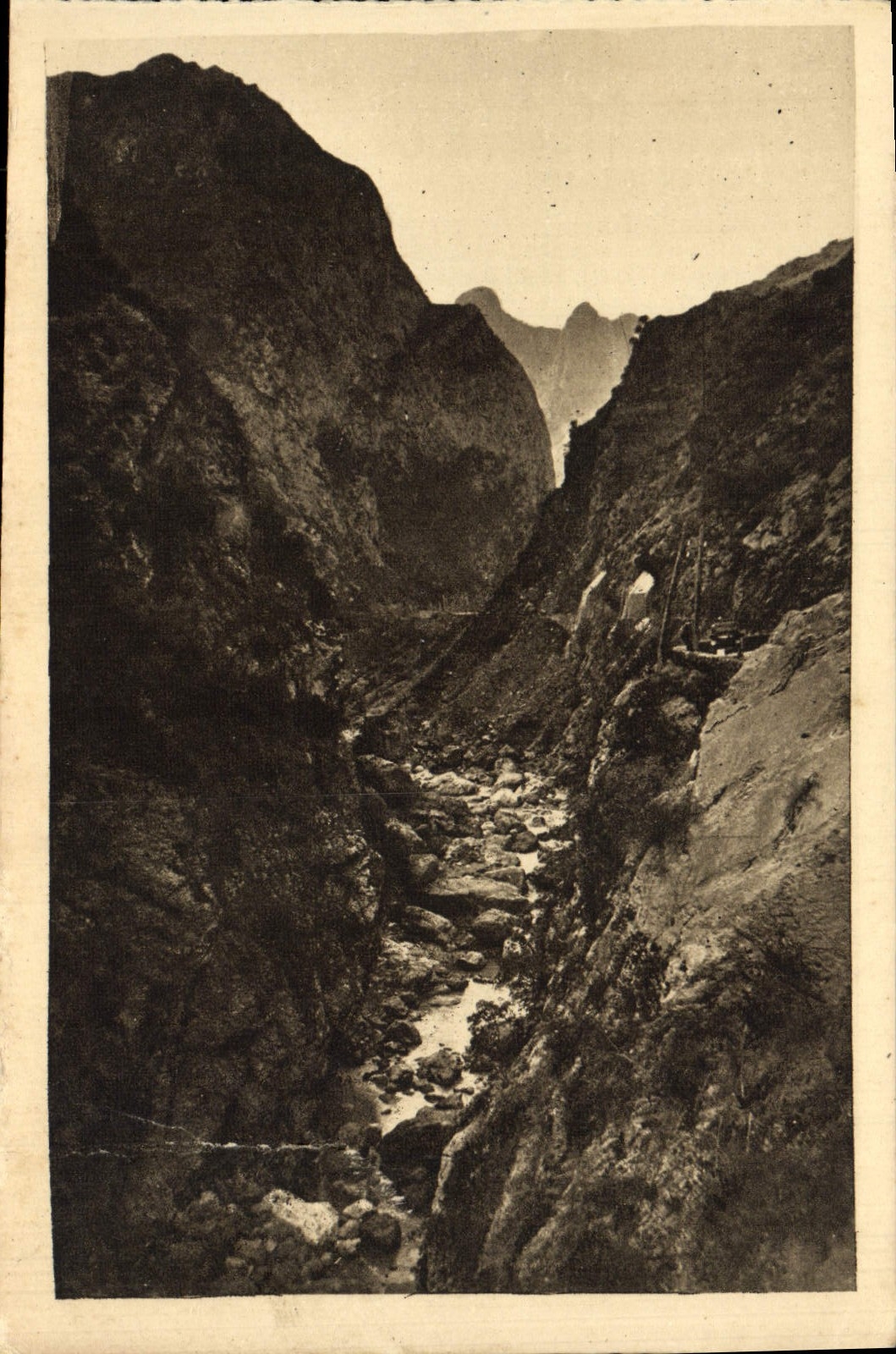 CPA Gorges Du Chabet El Akra Le Torrent