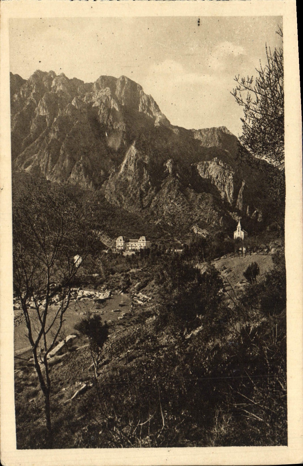 VINTAGE POSTCARD Falls De Chabet El Akra Seen De Kerrata