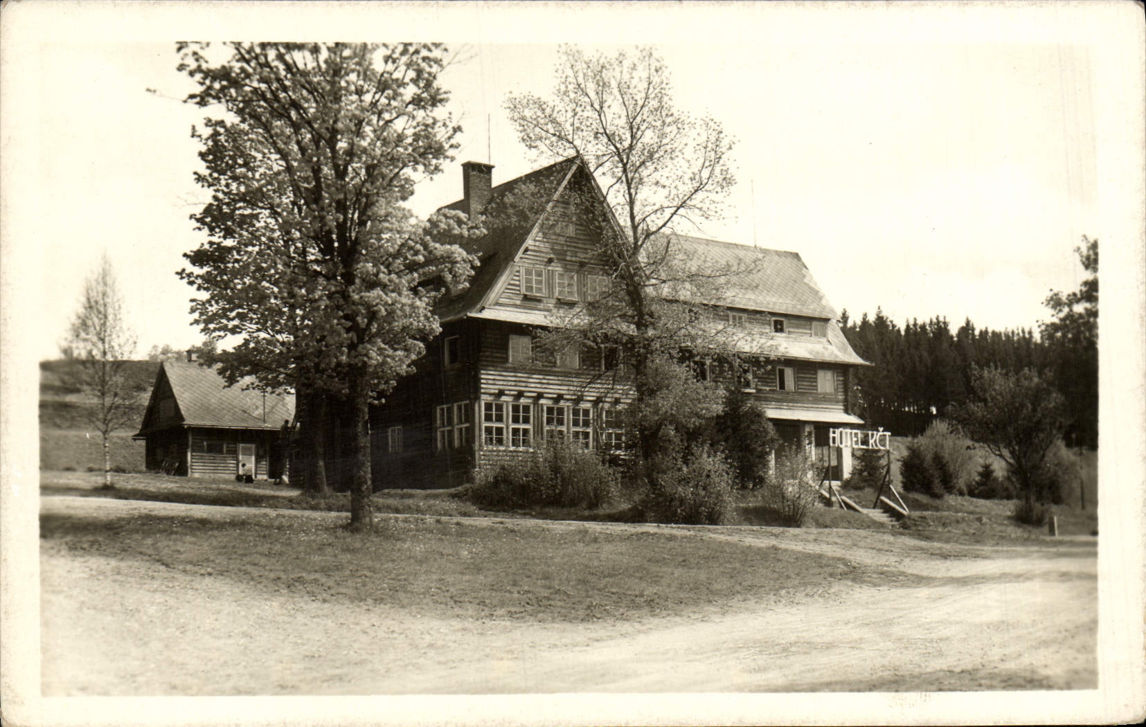 Na Sumave de Turisticka Chata Lenora de la POSTAL de la VENDIMIA