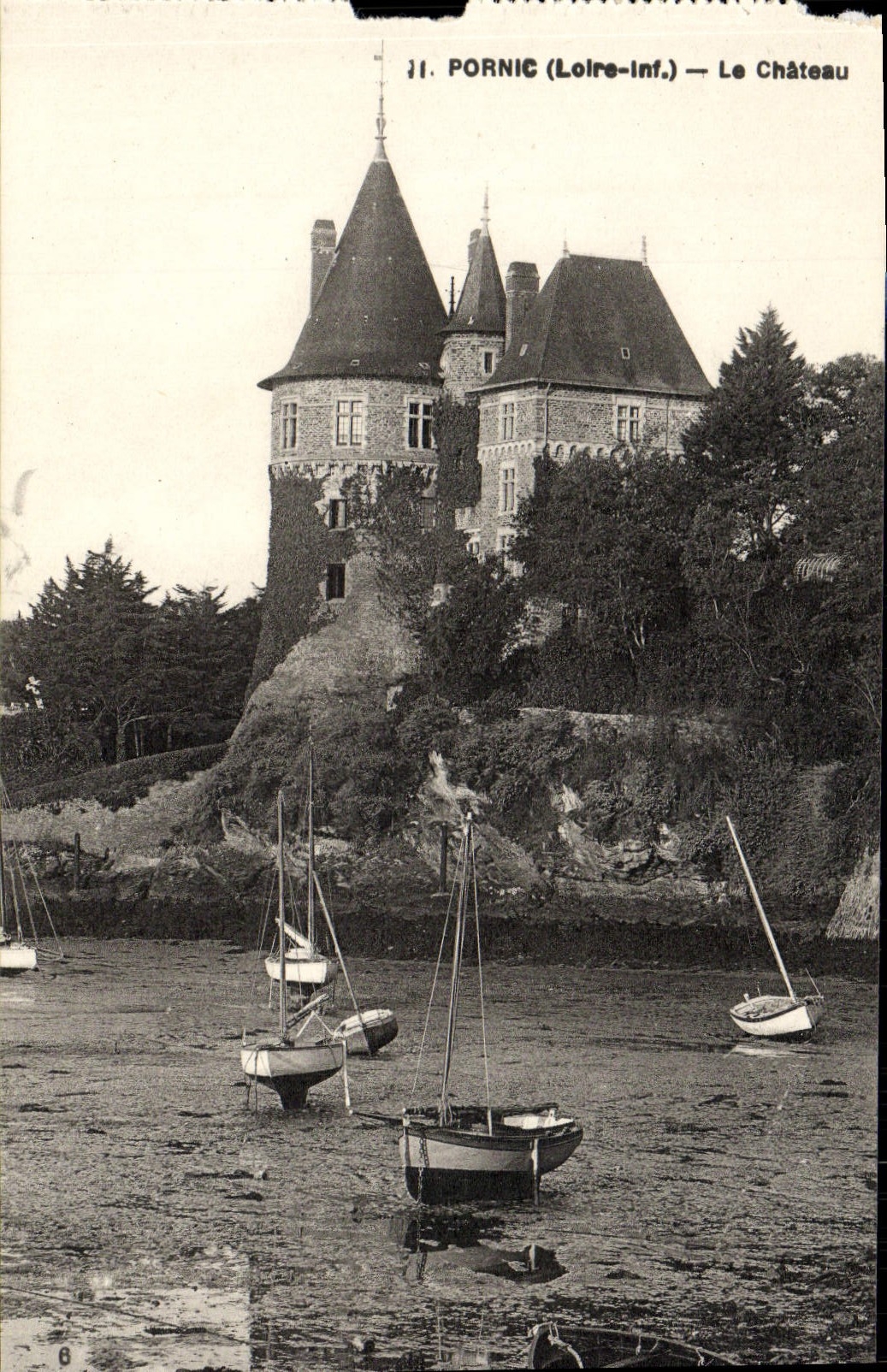 CPA Pornic Le Chateau