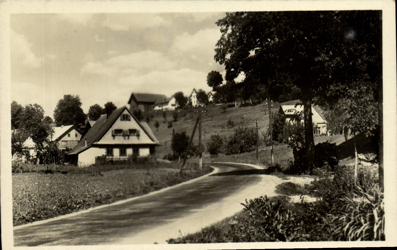 VINTAGE POSTCARD Kunvald