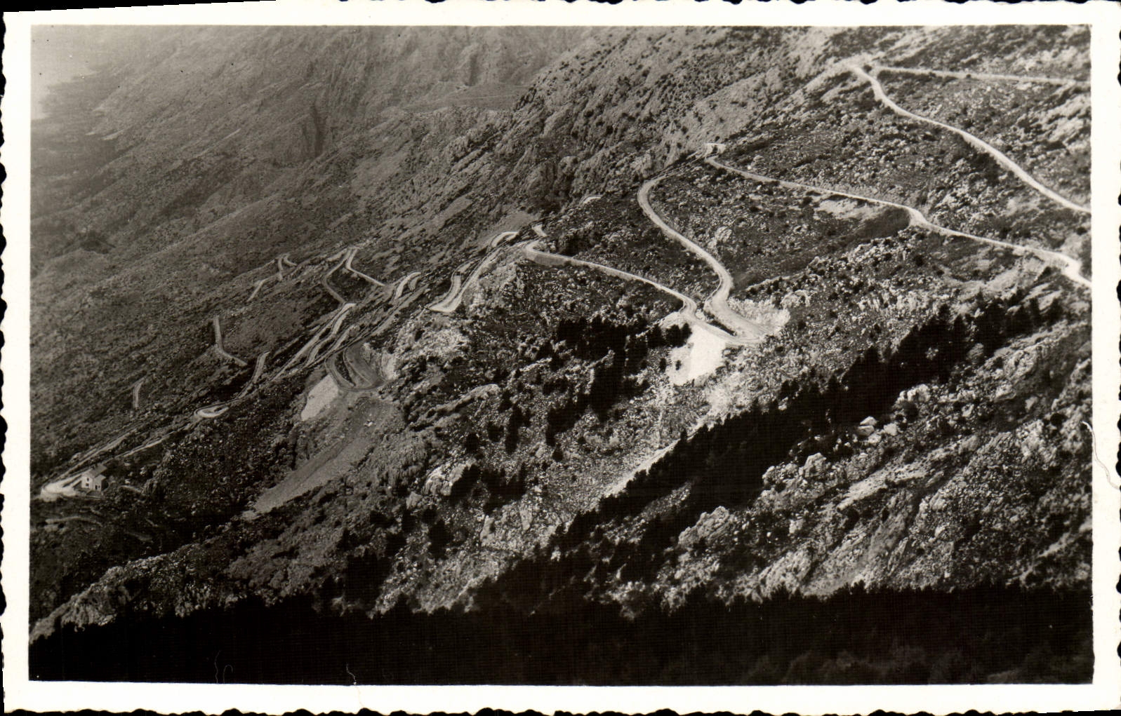 MODERN CARD Laces of mountain