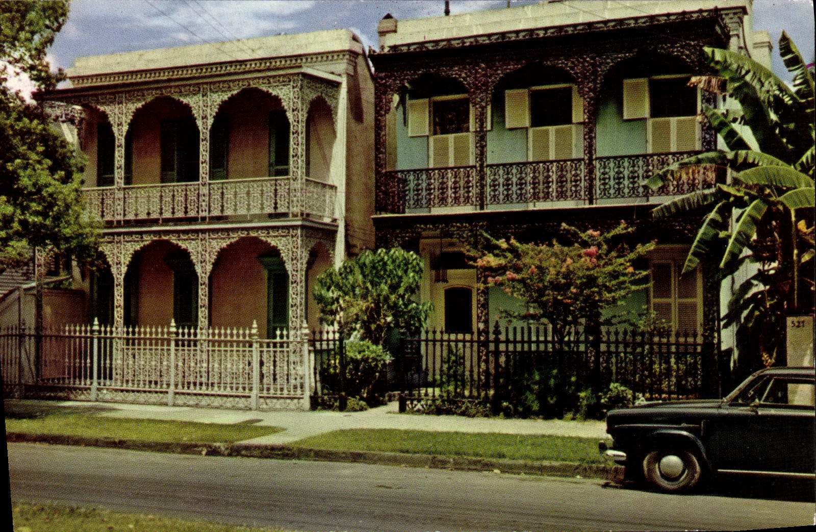 CPA Lovely Antebellum Homes Typical Residences Of The Vieux Carre New Orleans La