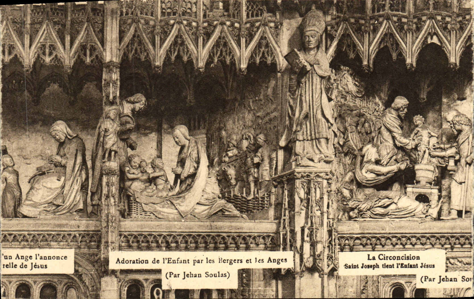 CPA Chartres Adoration De l'Enfant Par Les bergers Et Les Anges