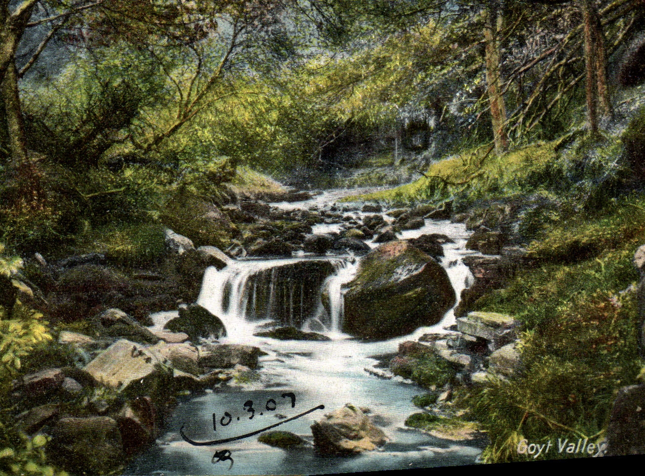 Valle de Goyt de la POSTAL de la VENDIMIA