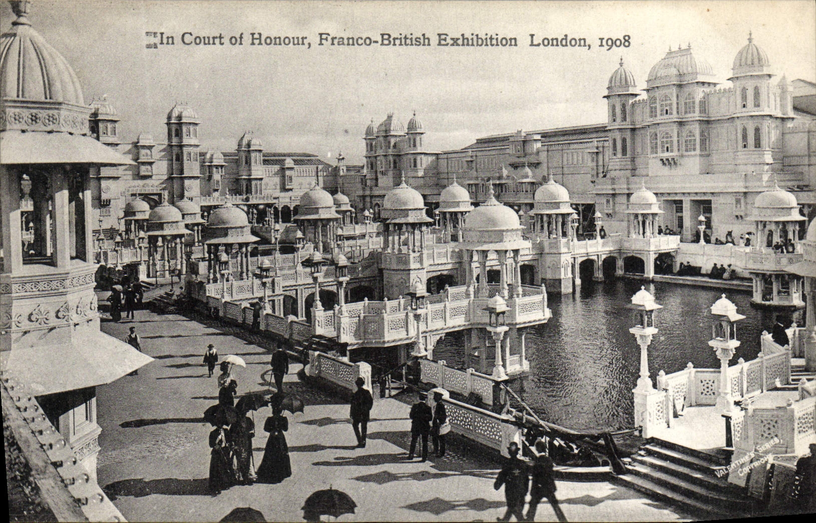 CPA In Court Of Honour Franco British Exhibition London 1908