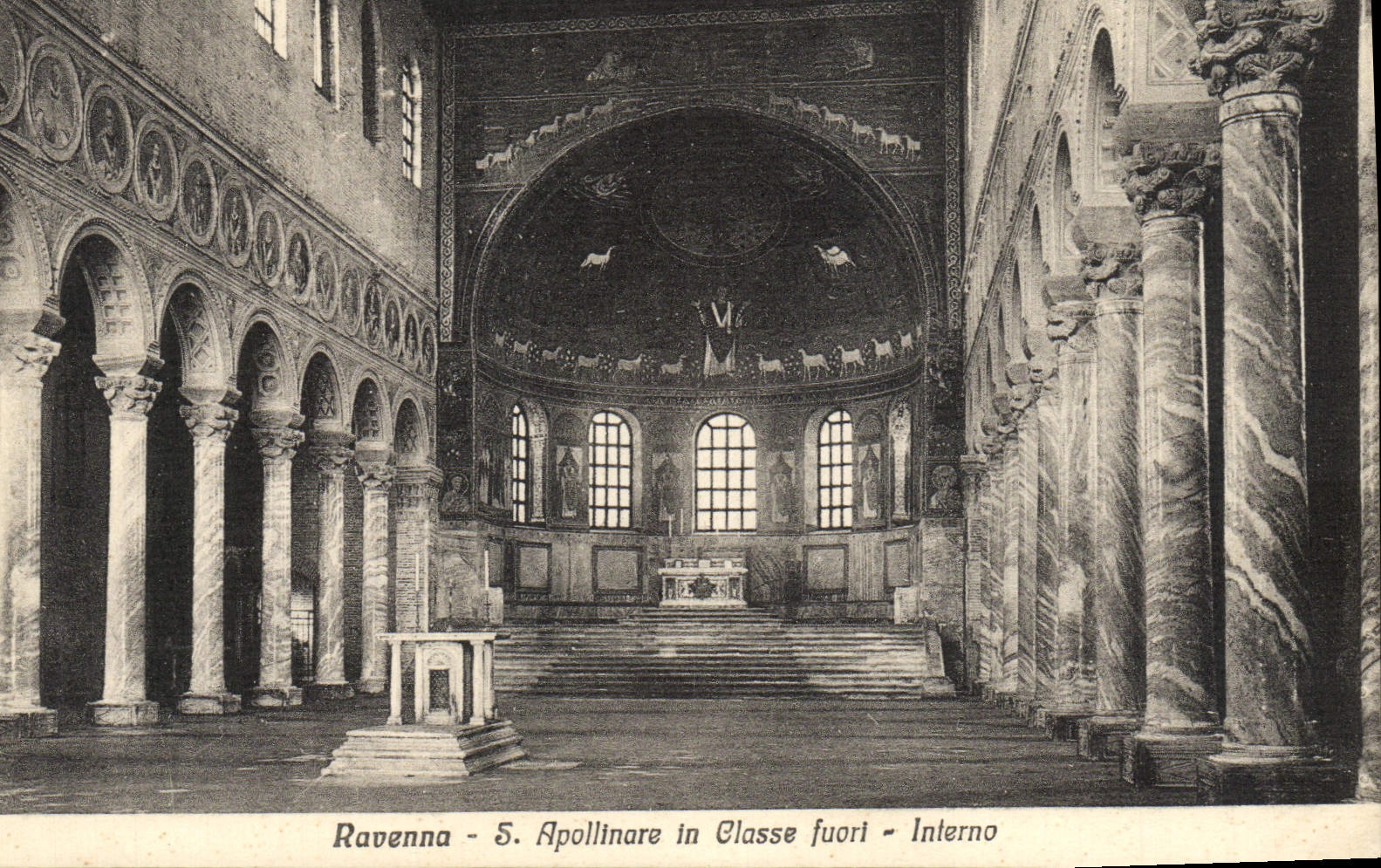 CPA Ravenna S Apollinare In Classe Fuori Interno