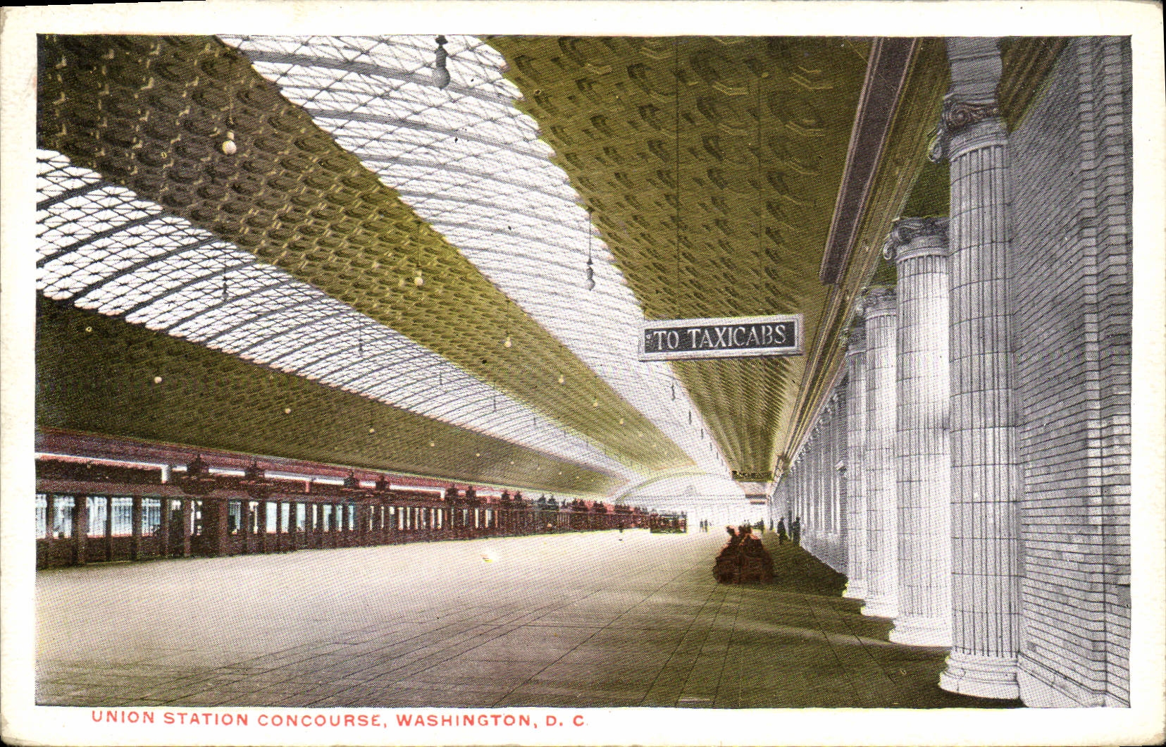 CPA Union Station Concourse Washington D C Taxicabs Taxi