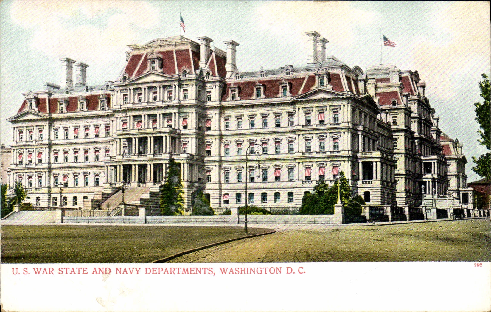 CPA U S War State And Navy Departments Washington D C Militaria