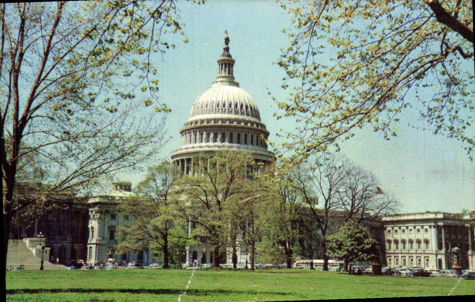 VINTAGE POSTCARD United States Capitol