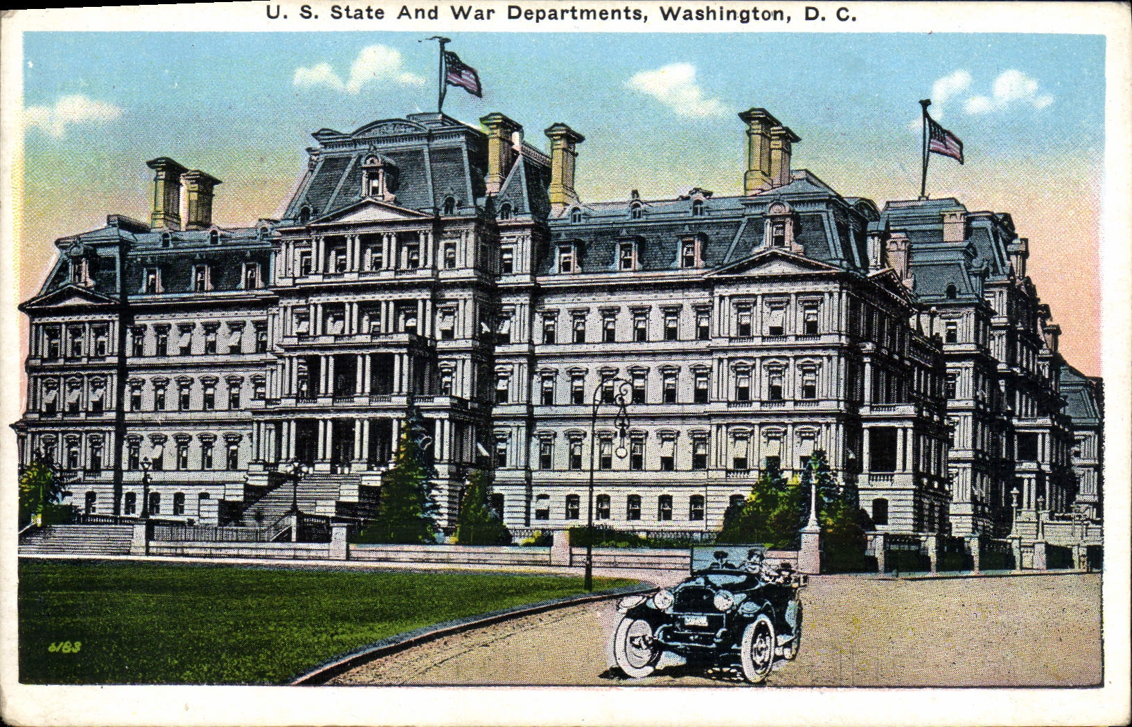 CPA U S State And War Departments Washington D C Militaria