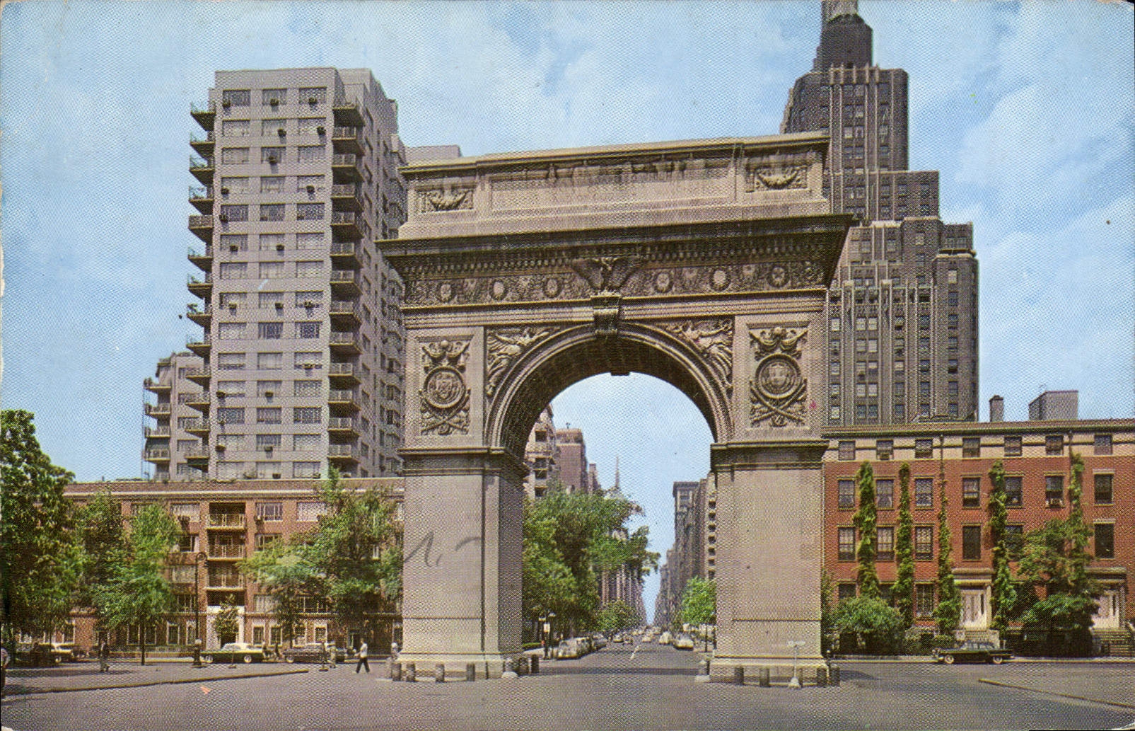 CPM The Victory Arch Washington Square